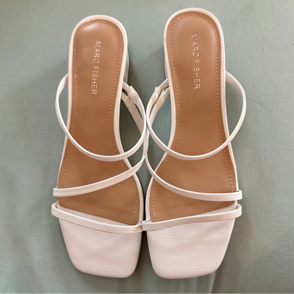 Brand new Marc Fisher block heel sandals size 7.5